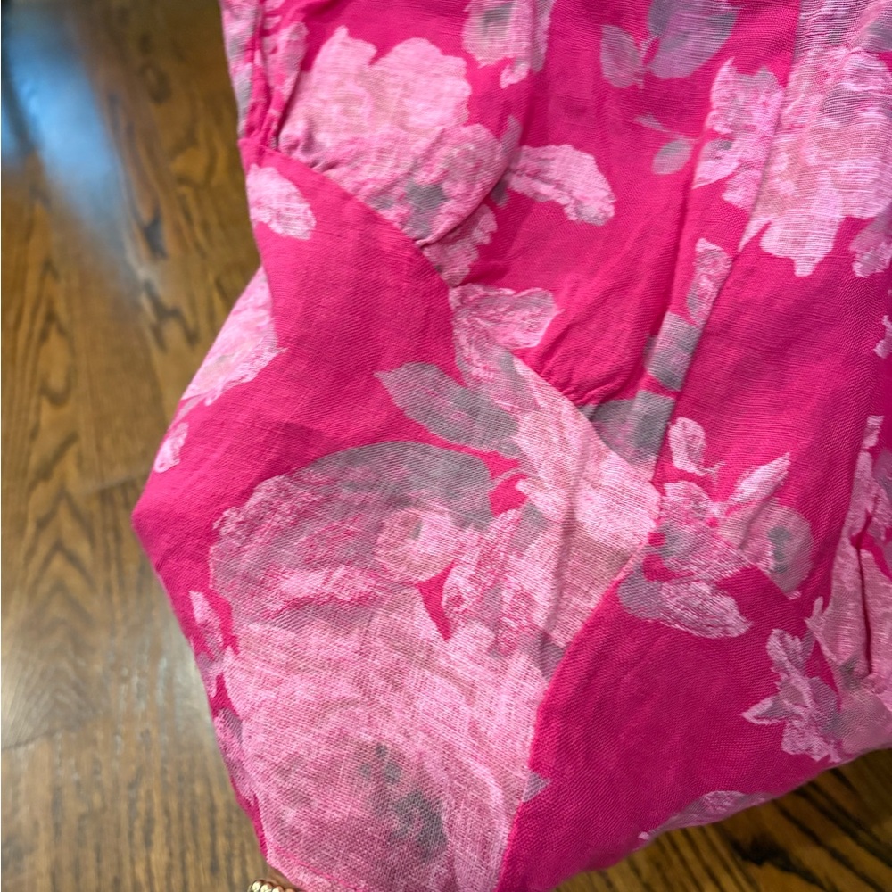 Colette Floral Linen Sundress - Picture 9 of 11